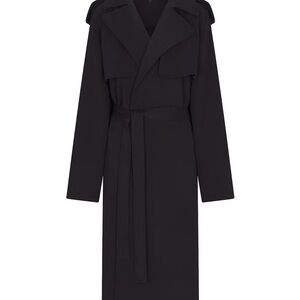 SKIMS Black Trench Coat